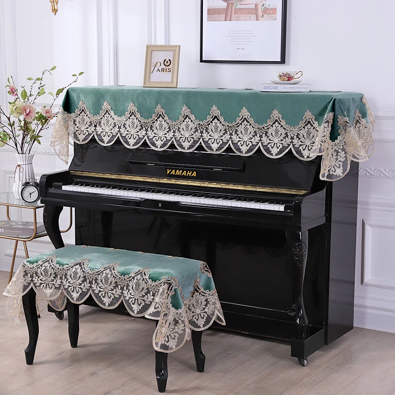 Couverture Anti Poussière Français Blanc Piano Housse Anti Poussière Luxe  Premium Piano Couverture Moderne Simple Jacquard Piano Décoration  Couverture Tissu Universel 230616 Du 9,98 €