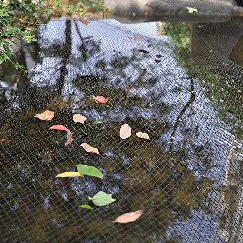 Koi Fish Pond Pool Cover Net Protector 2M 3M 4M 6M 10M Heron Cats Netting Leaves 