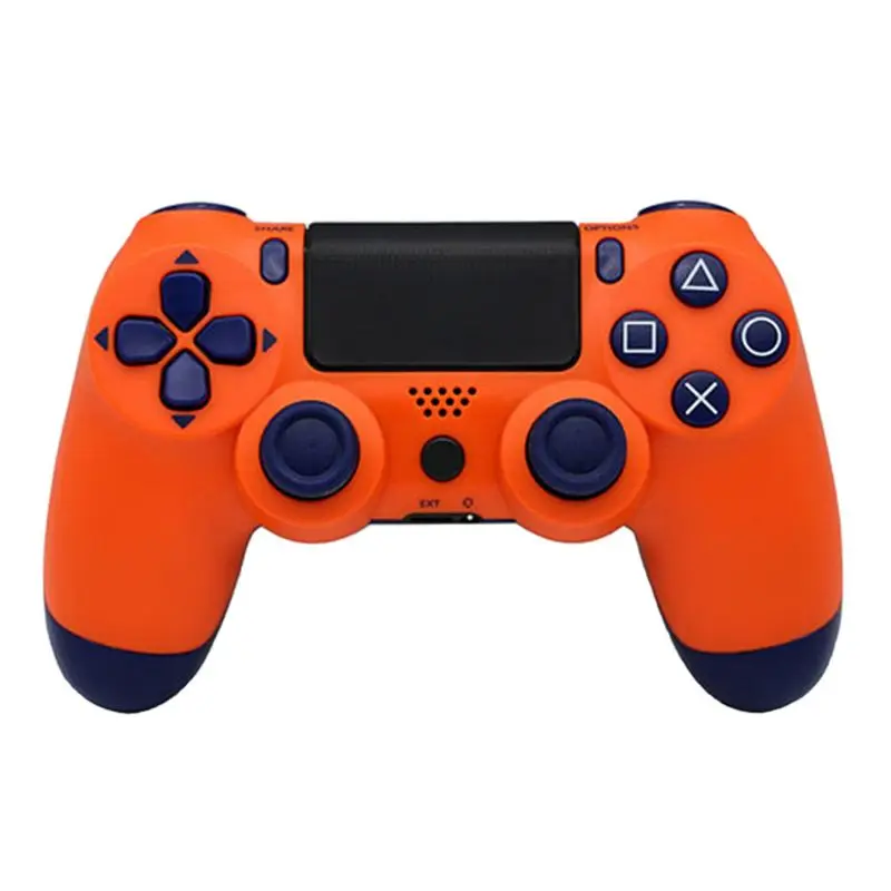 Оранжевый Wireless Game Controller for PS4 Bluetooth 4.0 Joystick Gamepad for Playstation - Цвет: Оранжевый