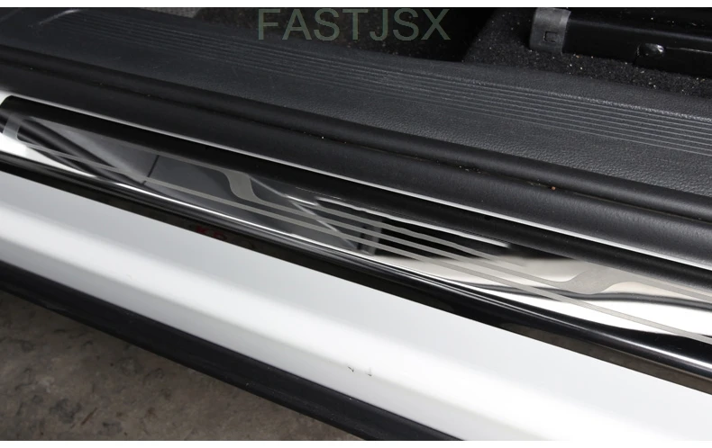 Для Tiguan второго поколения дверной порог из нержавеющей стали приветственный стикер для педали автомобиля декоративные аксессуары для стайлинга автомобиля