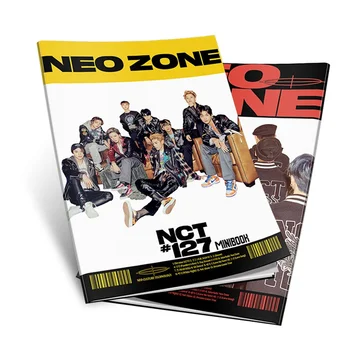 

Kpop NCT127 Photobook Fashion K-pop NCT 127 Mini Photo Album Photo Card Fans Souvenir Fans Gift Collection