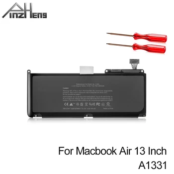 

PINZHENG New Laptop Battery For Apple MacBook Air 13 Inch A1331 A1342 Unibody MC207LL/A MC516LL/A 2009 2010 Replace With Tools