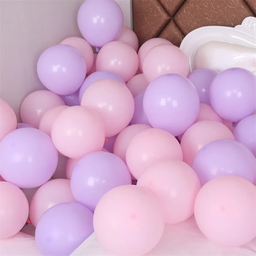 100 шт утолщаются 10 дюймов Макарон латексные гелиевые шары конфеты цвет шары Свадьба для девичника вечерние события Декор ко дню рождения