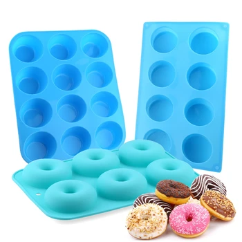 

Mini 12 Holes Muffin Pan Silicone Brownie Molds Pudding Cupcake Pan Cupcake Cookies Silicone Baking Mould