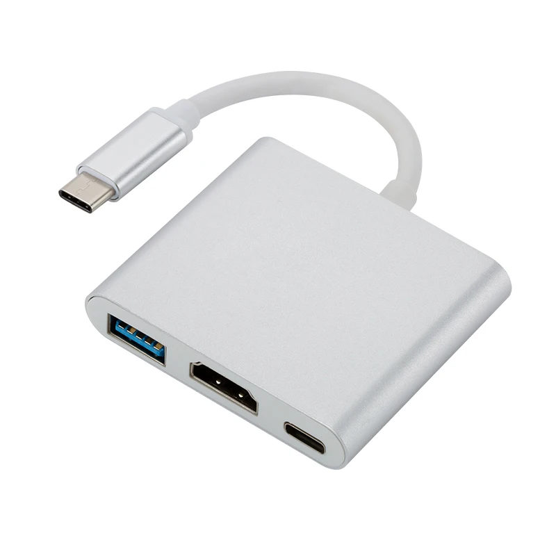 Адаптер Thunderbolt 3 USB Type C Hub к HDMI 4K Поддержка Samsung Dex mode Doce с PD для MacBook Pro/Air 2019|Адаптеры