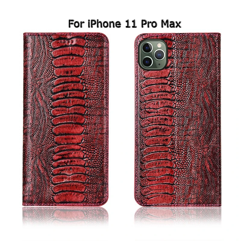 Чехол для телефона Apple iPhone 11 Pro максимальный чехол с откидной крышкой и карманом для карт из натуральной коровьей кожи для iPhone11 Pro