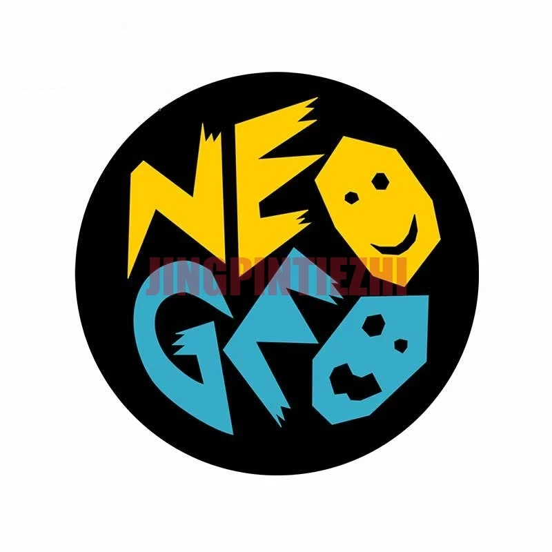 Индивидуальная ПВХ наклейка для Neo Geo Round Sign, водостойкая автомобильная наклейка на мотоцикл, ноутбук, декоративные гоночные наклейки