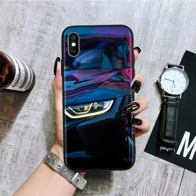 Синий красный для Bmw черный чехол для телефона Apple IPhone 11 Pro XS MAX XR 7 8 6 6S Plus X 10 Ten 5 5S SE Coque Shell - Цвет: BA121-10