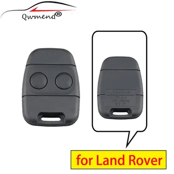 

QWMEND 2 Buttons Replacement Car Remote Key Fob Case for Land Rover Free Lander 2001-2006 Smart Car Key Shell Keyless Cover