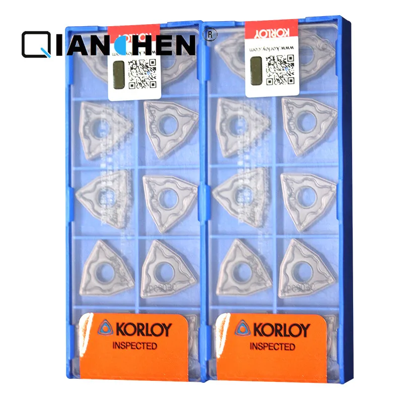 Корея KORLOY WNMG080404-HM NC3030 WNMG080404-HM NC3120 WNMG080404-HM PC9030(10 шт./лот) резец для внутренней обточки вставки