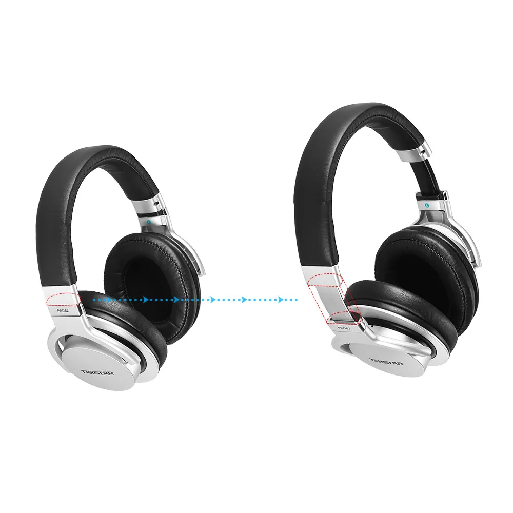 TAKSTAR PRO 82 профессиональные студийные наушники с динамическим монитором, гарнитура для записи и мониторинга музыки