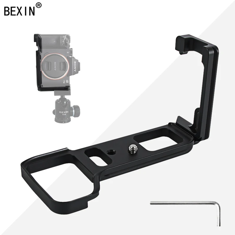 

Quick release l plate dslr camera mount L bracket plate tripod plate for Sony A7R3 A9 A7III A7Riii A7MARKIII RRS compatible