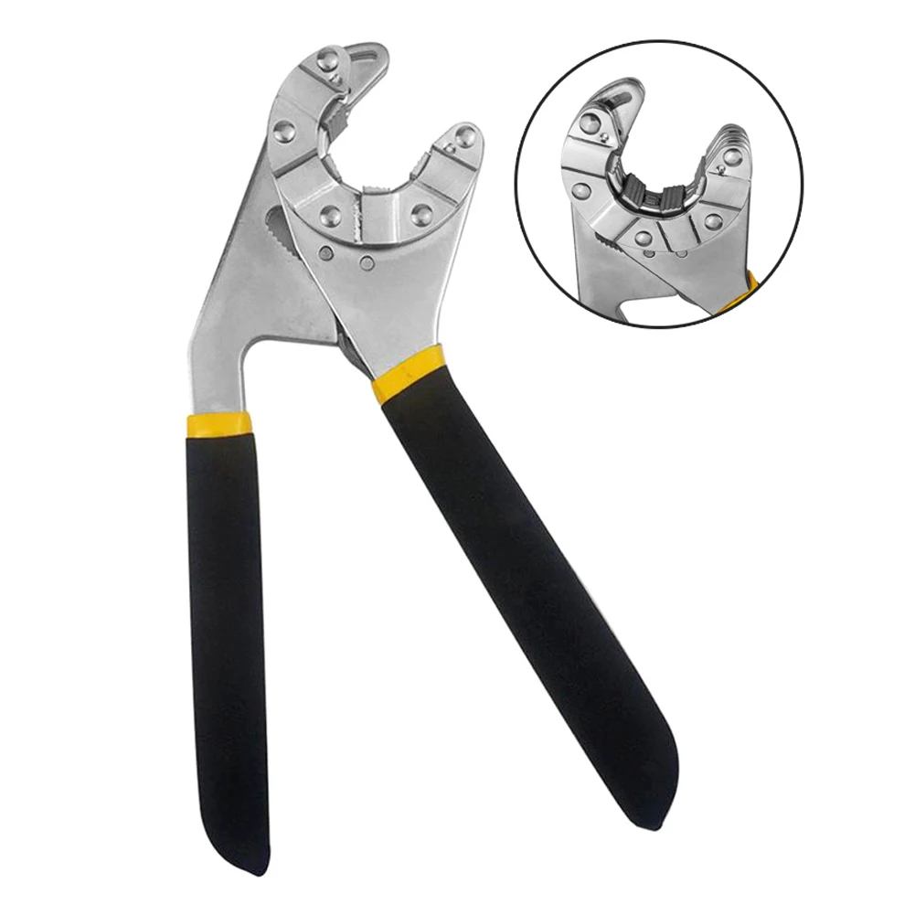 8 дюймов Регулируемый винтажный шестигранный ключ Универсальный хромированный ключ Craftsman Grip Плоскогубцы гаечный ключ инструмент для ремонта домашнего хозяйства