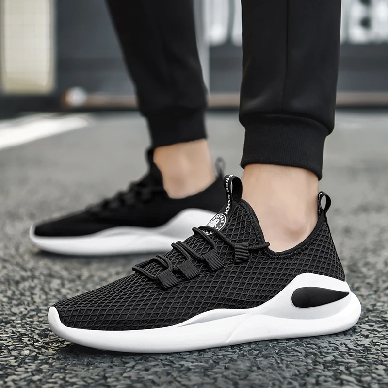 

Men Shoes 2020 Adult Breathable Mesh Sneakers Men Casual Shoes Breathable Men Shoes Lace Up Men Sneakers Zapatillas Deportiva