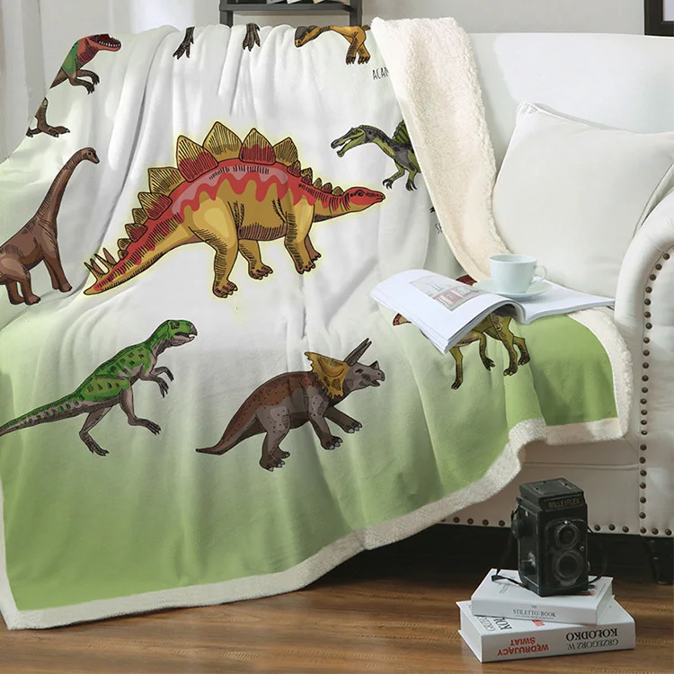 

Baby Dinosaur Blanket Soft Fleece for Newborns Baby Boys Girls Blankets Sleeping Warp Swaddling Infant Bedding Baby Blanket