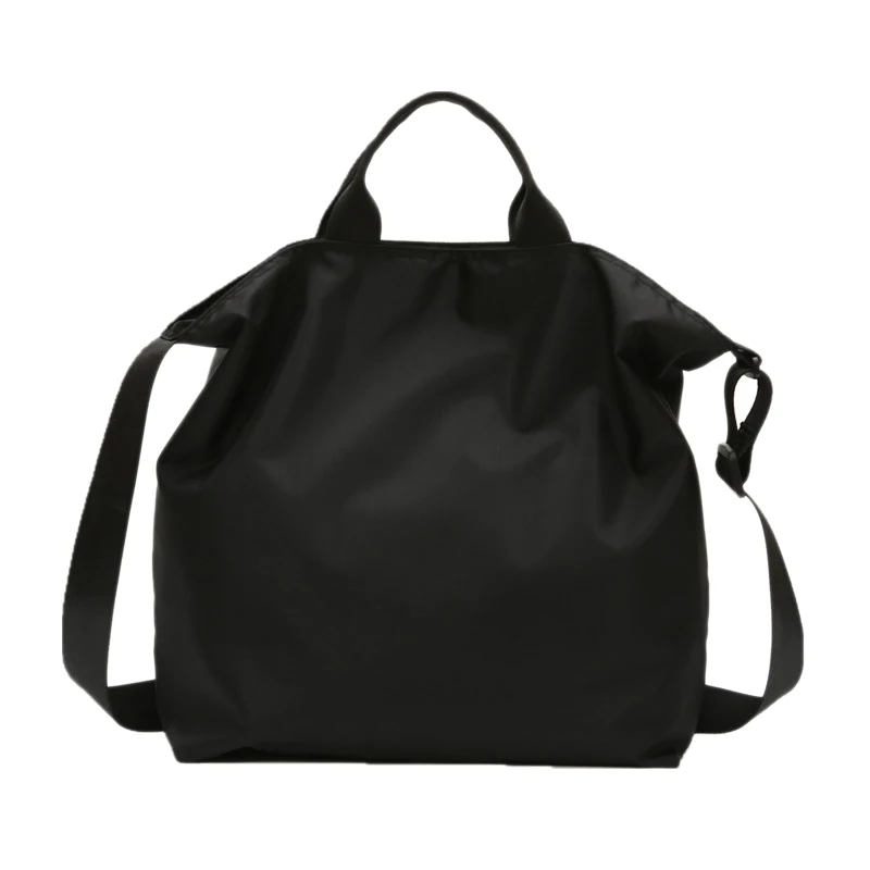 

Nylon Handbags Women Men Shopping Bags Reusable Shopping Bag Colour Black Bags