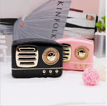 

Creative Retro Hm11 Bluetooth Speaker Mini Portable U Disk TF Card High Quality with FM Bluetooth Speaker