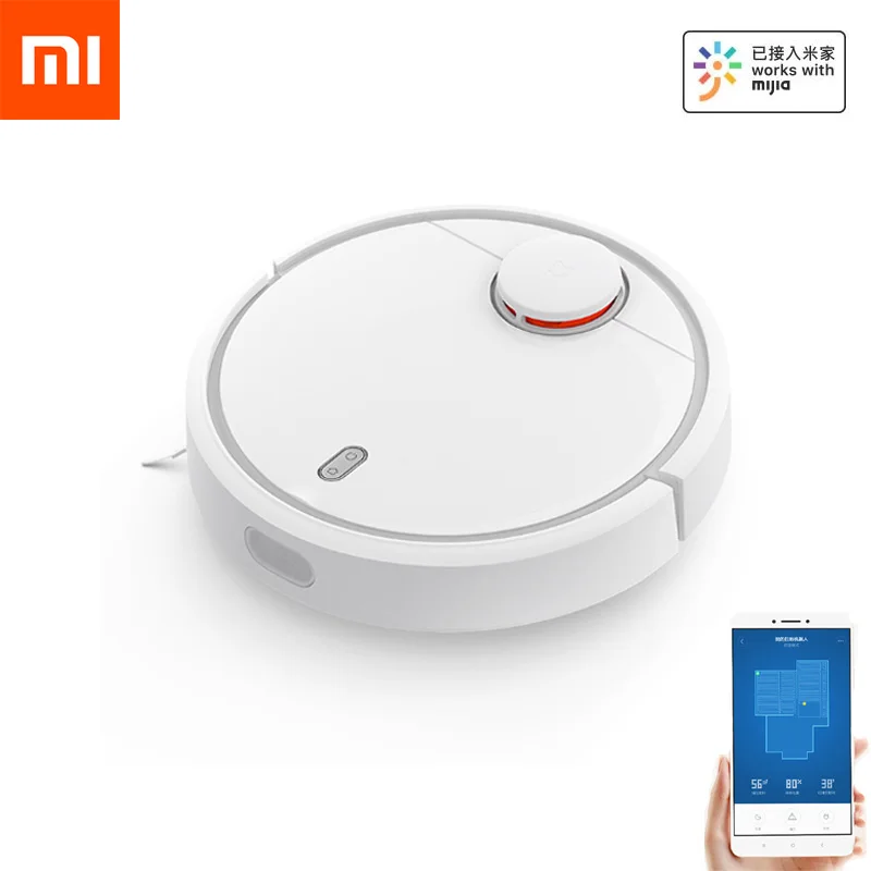 Робот пылесос Xiaomi Jia Mi для дома автоматический циклонный Wi Fi управление через