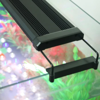 

Gako Aquarium Light 42 Colorful LED 9W Aquatic Light with 30-50cm Extendable Brackets Lamp for Aquarium Fish Tank Plant Grow