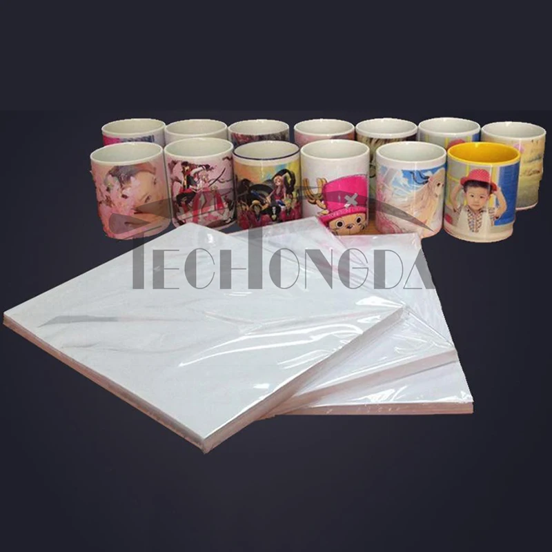 A4 Quick-drying Dye Sublimation Heat Transfer Paper for Printing Mug Phone Case Plate 3D Press Craft