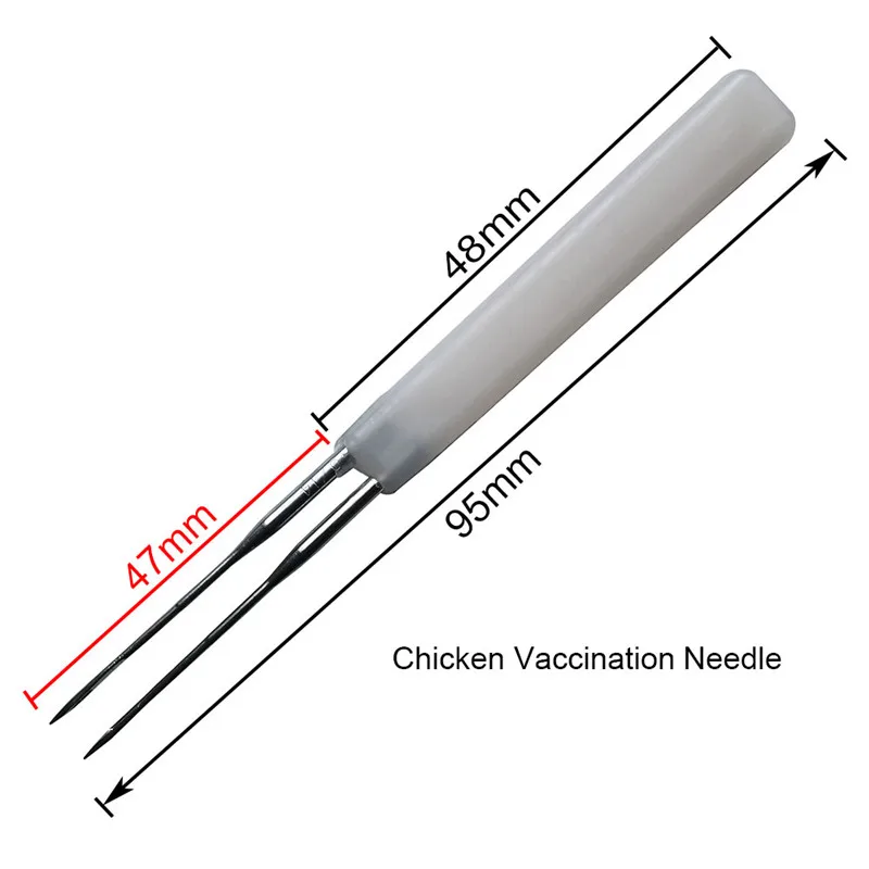 500 pcs Chicken Vaccination Needle Chicken nose vaccination Poultry feeding tools Vaccine syringe Chicken coop wholesale