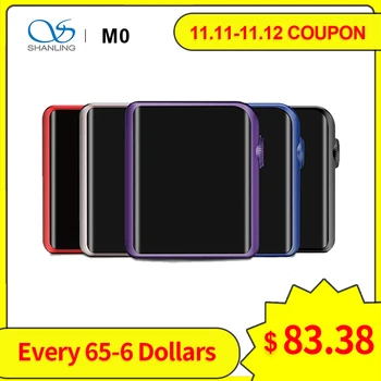

SHANLING M0 Portable Music Player ES9218P 32bit /384kHz Bluetooth AptX LDAC DSD MP3 FALC Hi-Res Audio