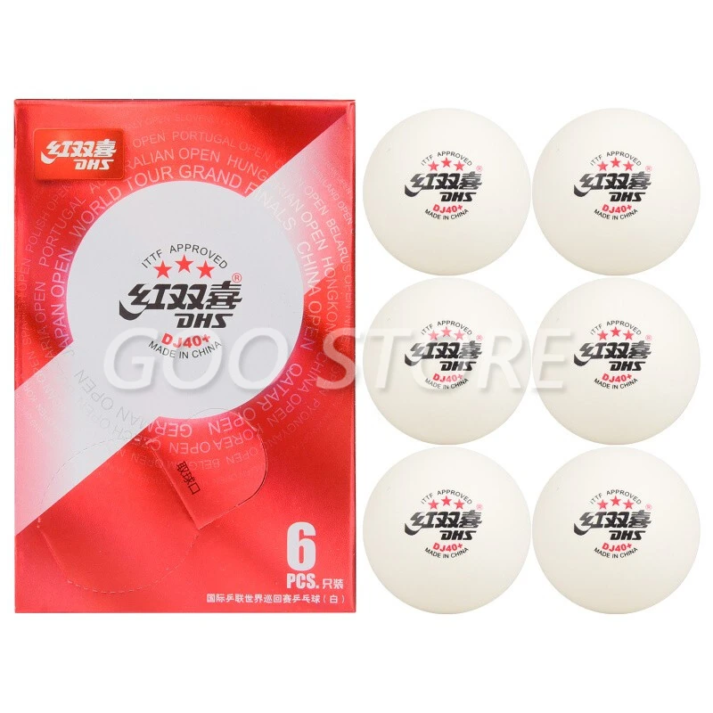 Dhs 3star Dj40+ Table Tennis Ball Ittf World Tour (d40+ World Tour