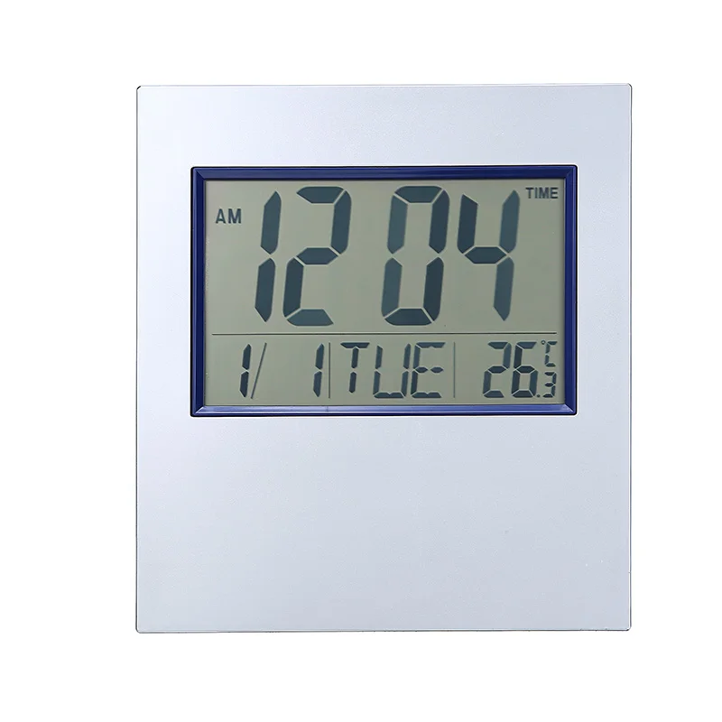 Tanio Nowy elektroniczny LCD cyfrowy budzik wyświetlacz temperatury data godzina sklep