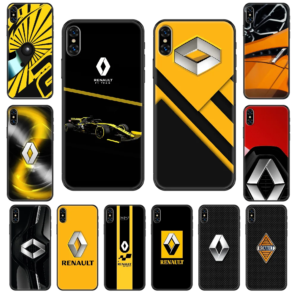 Чехол для телефона renault S.Ads с логотипом спортивного автомобиля чехол iphone 5 5s se 2 6 6s 7