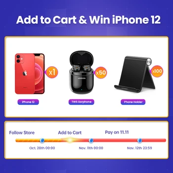 

UGREEN 2020 11.11 [ Add to Cart & Win Free Gifts ]
