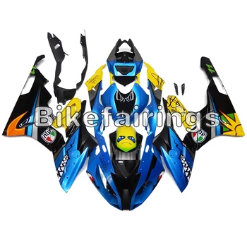 

Shark Attack Blue Neon Yellow Full Fairing Kit For BMW S1000RR 2015 2016 S1000 RR 15 ABS Plastic Injection Motorcycle Bodywork