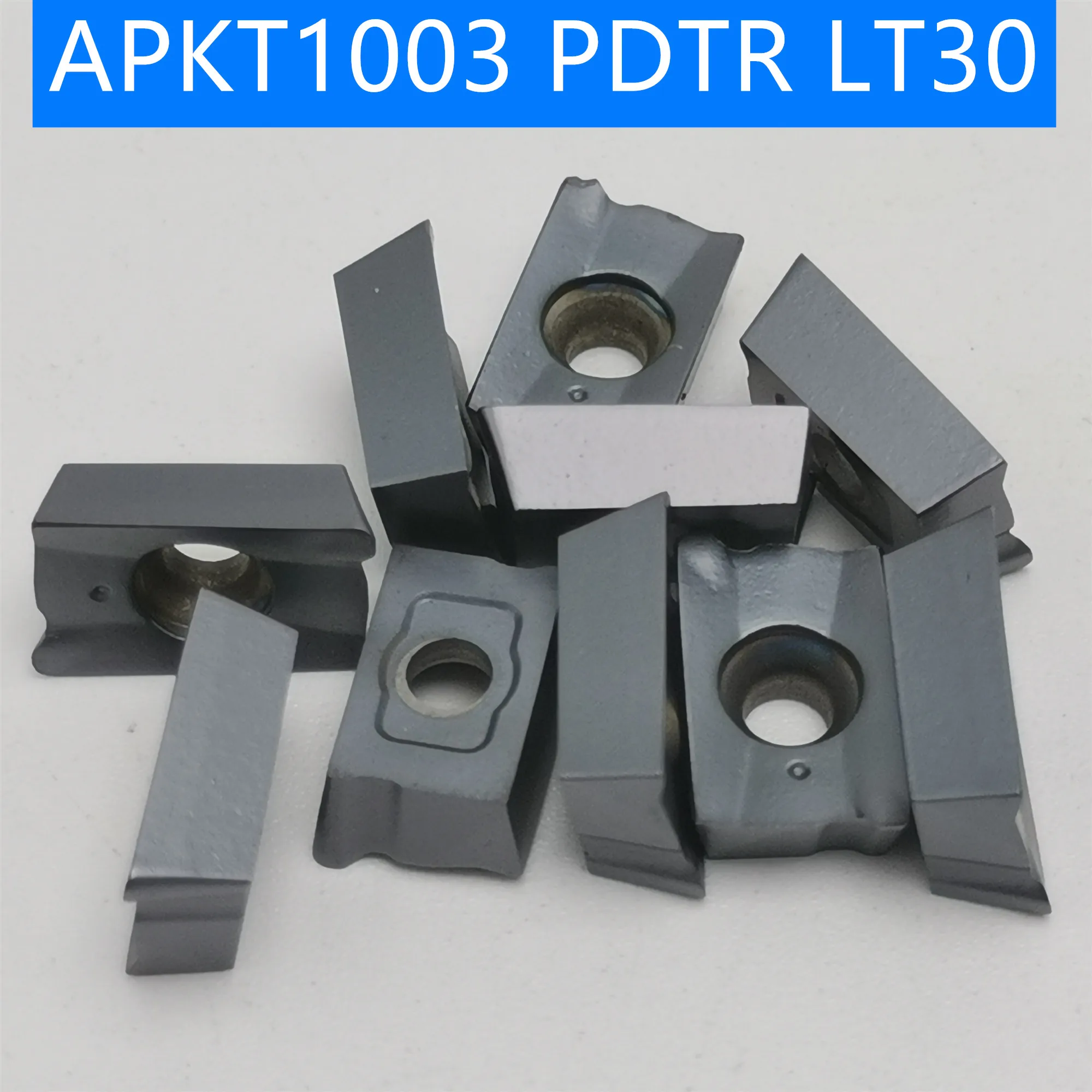 20 шт. APKT1003 PDTR LT30 APKT1003PDTR LT30 высококачественные карбидные вставки внешние токарные инструменты Металлические Токарные инструменты
