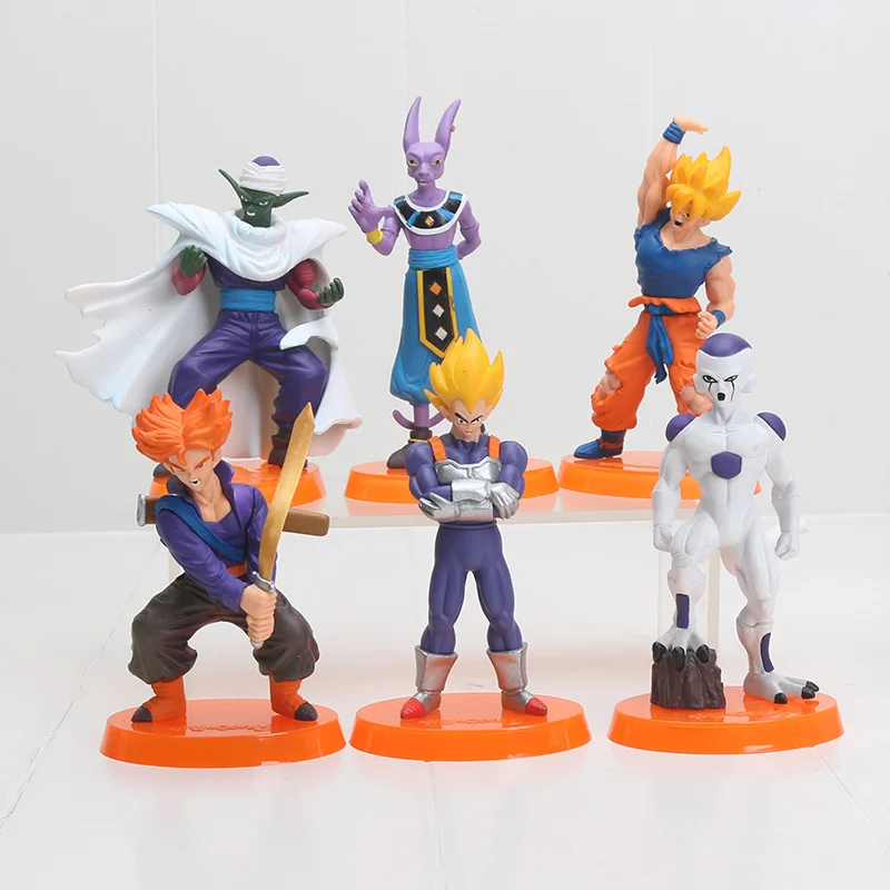 Dragon Ball Z на шарнирах Вегета сын пикколо Гохан Сон Гоку Мужские Шорты для купания gogeta PVC Фигурки игрушки - Цвет: 11
