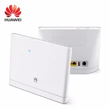 Б/у HUAWEI B315 B315S-22 LTE CPE 150 Мбит/с 4G LTE FDD TDD беспроводной шлюз wifi маршрутизатор с слотом для sim-карты PK B310 B593 E5186