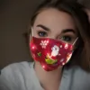 Christmas Lights Glowing Face Mask For Women Men Fashion Reusable Light Up Christmas Led Luminous Masks Медицинские Маски 1