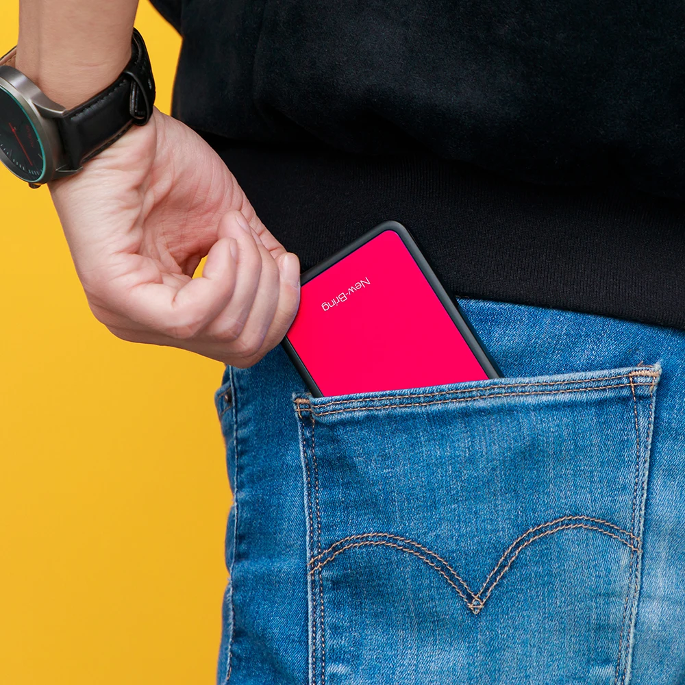 RFID Blocking wallet Sliding Card Holder Plastic Card Money Purse Carbon Fiber For Men Women