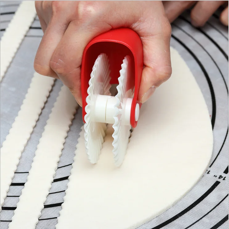 New Noodle Maker Lattice Roller Docker Dough Cutter Tool Kitchen Helper DIY Cutting Tools | Дом и сад
