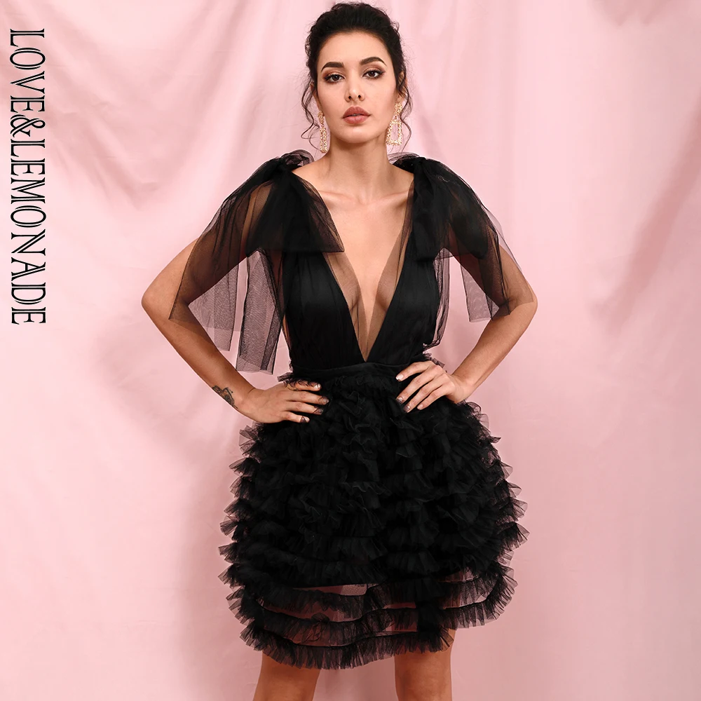 open back mini party dress