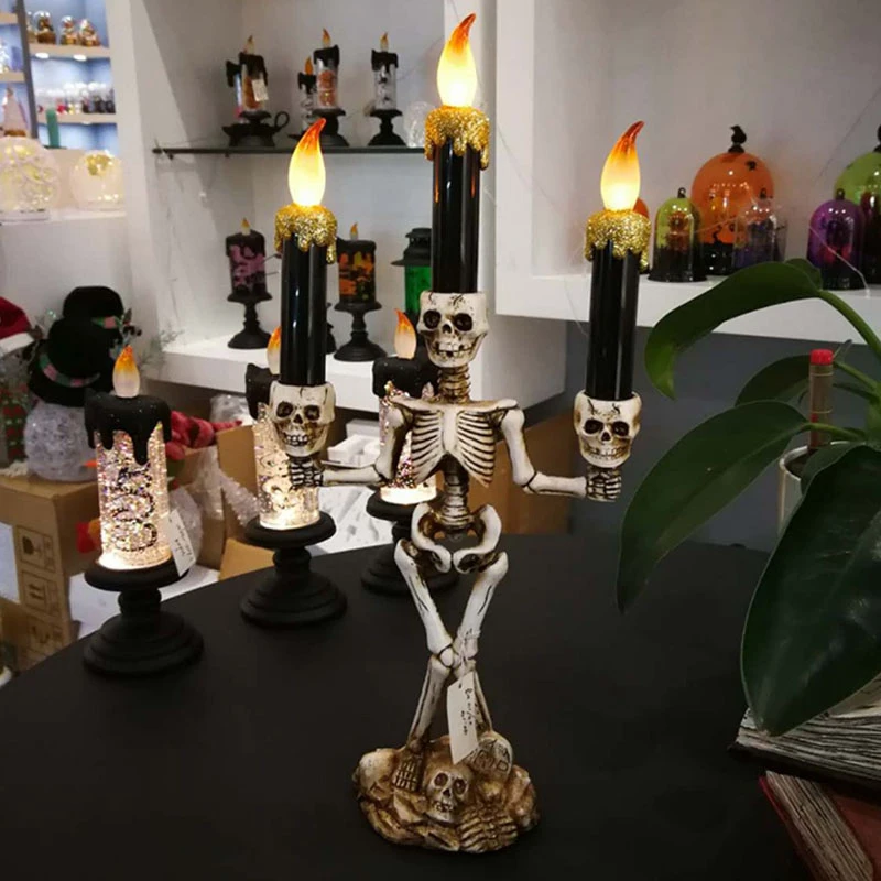 15 Creepy Gothic Candle Holder Ideas For A Scary Halloween 1pc