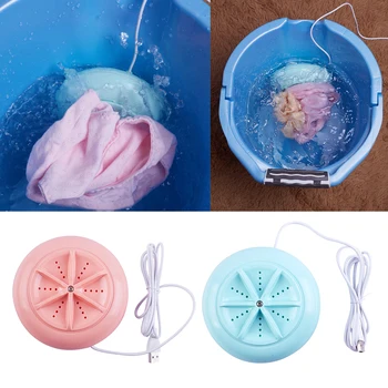 

Portable Washing Machine for Makeup Brushes Pants Travel Camping Motorhome Home