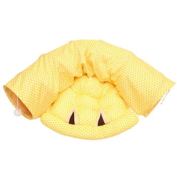 

Dog House Pad Half Round Shaped Cat Play Tunnel Sleeping Warm Soft Tube Funny Central Mat Bed Toy