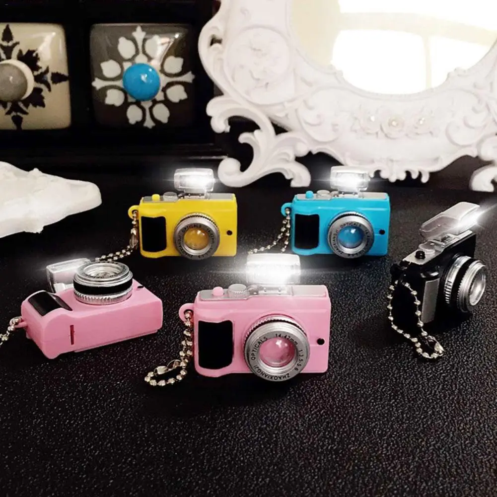 Educational Toys For Children Luminous Keychain Imitation Camera LED Key Pendant Creative Gift Mini Car Keychain Educational Toys For Children Luminous Keychain Imitation Camera LED Key Pendant Creative Gift Mini Car Keychain