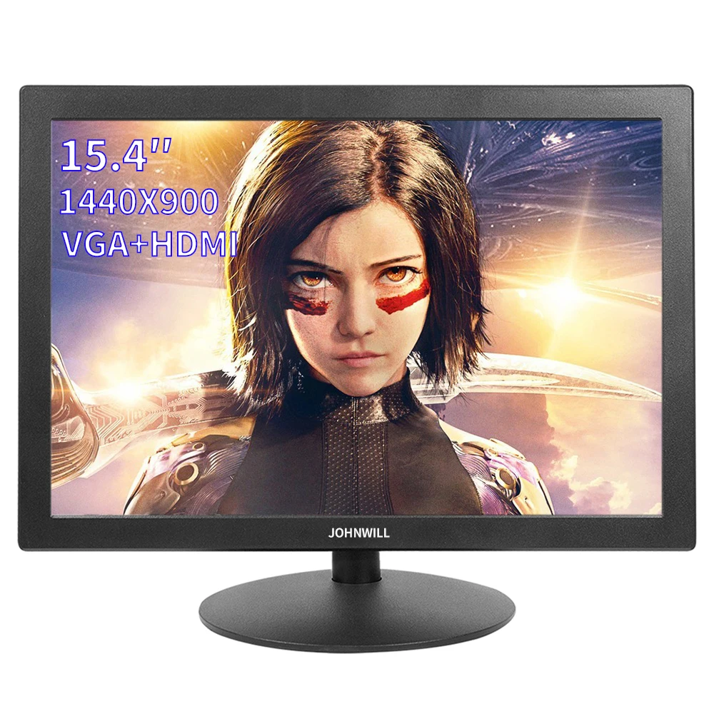 Монитор для ПК 15 4 дюйма 1440X900 ЖК-дисплей совместимый с VGA HDMI игровой монитор 13 3