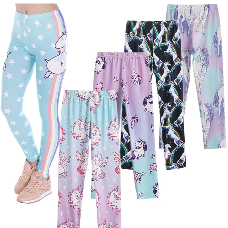 Зимние колготки для девочек леггинсы детей Осенние облегающие - Цена: 544,13 - 595,18 руб.