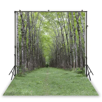 

HUAYI Wonderful Forest Trees Decoration rural Road Background Photography For Summer Scene Photoshoot Photography Props D-5411