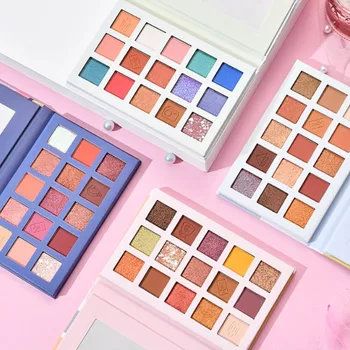 

15 Colors Nude Shining Glitter Eyeshadow Palette Shimmer Matte Long Lasting Makeup Powder Pigment Waterproof Eyeshadow Cosmetic
