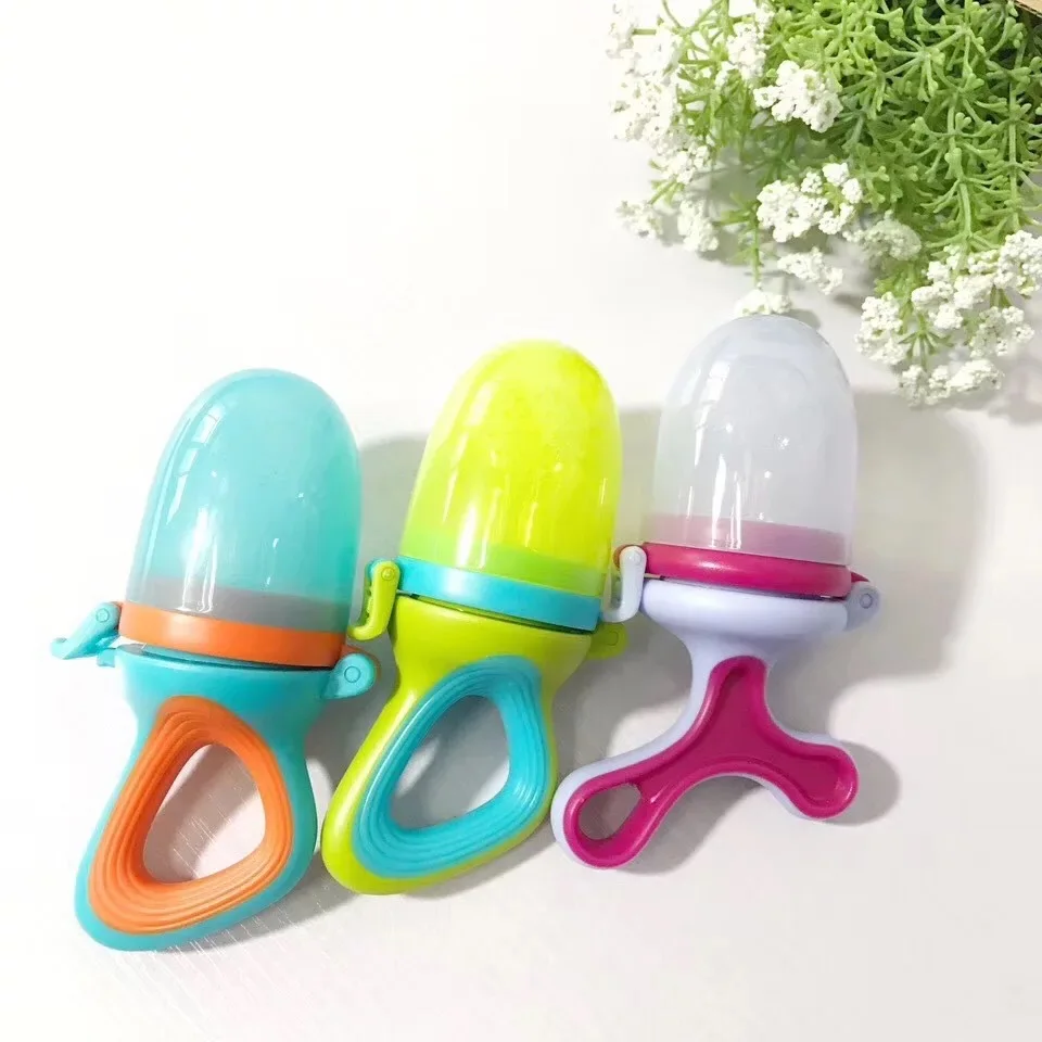 

1159 Hogokids Fresh Food Feeder String Bag Design Convenient for Cleaning Disinfection Children Eat Fruit Eat Vegetables BEEKING