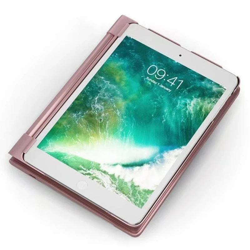 Алюминиевый 5 1 Bluetooth беспроводная клавиатура для iPad pro 10 &quot Premuim металлический