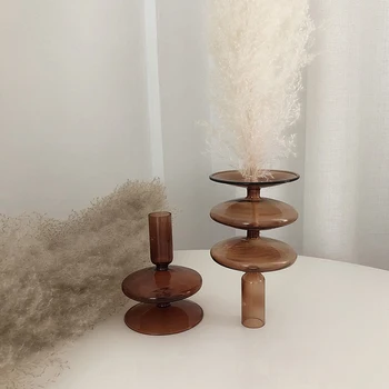 

Candle Holders For Home Decor Glass Wedding Candle Holder Modern Candle Stand Nordic Decorative Candle Stick Holder