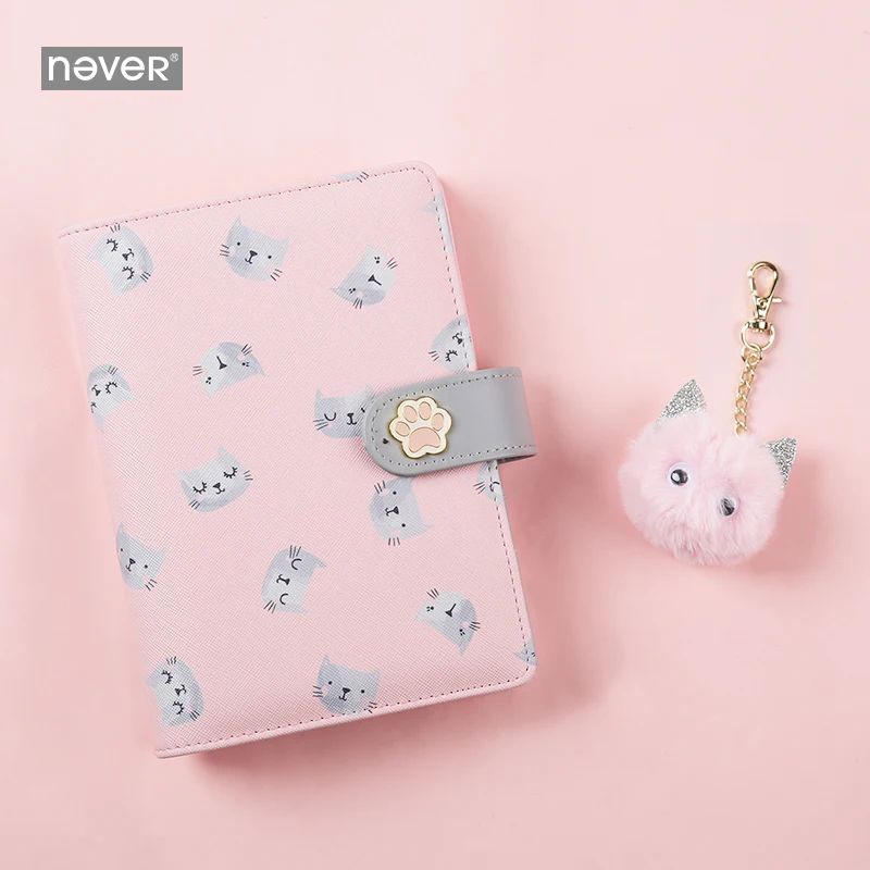 Never Cute Kitty Cat Spiral Notebook Korean Diary A6 Planner Organizer Grid Dotted Filler Paper Student Girls Gift Stationery Never Cute Kitty Cat Spiral Notebook Korean Diary A6 Planner Organizer Grid Dotted Filler Paper Student Girls Gift Stationery